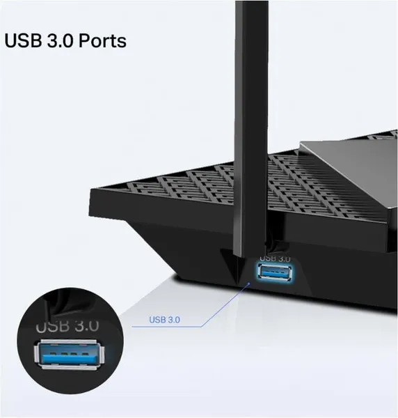 Router TP-LINK Archer AX72 Pro AX5400 WiFi 6 Dual-Band - imagine 3
