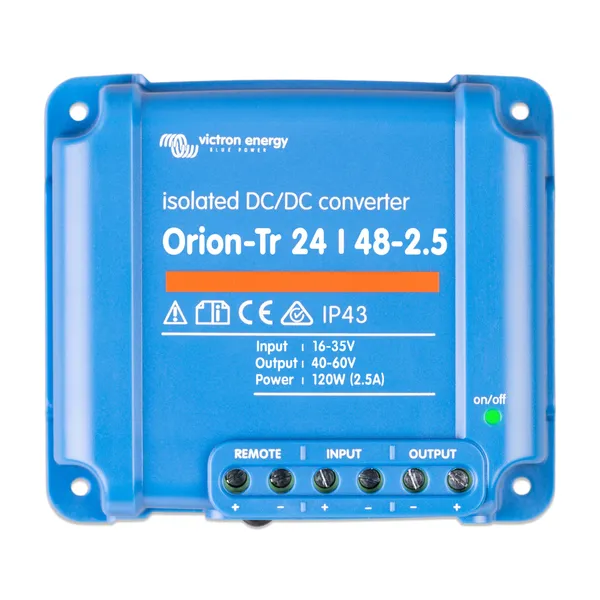 Orion-Tr 24/48-2,5A (120W) Isolated DC-DC converter - imagine 1