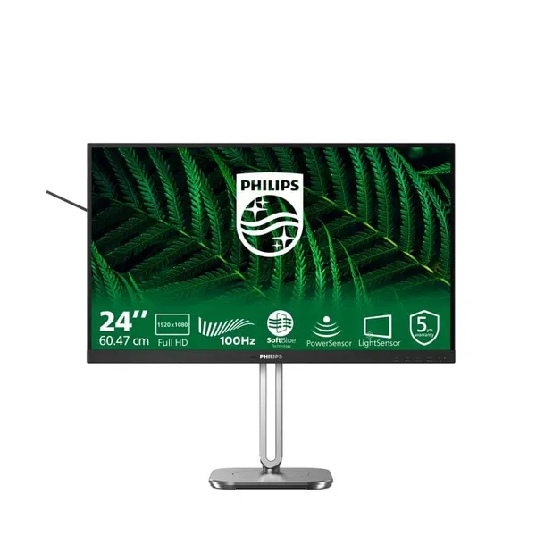 Monitor PHILIPS 24B2G5200/00 IPS Full HD 100Hz 24 inch - imagine 2