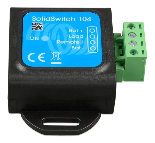 Comutator CC Victron Energy SolidSwitch 104, 70V/4A, negru - imagine 3
