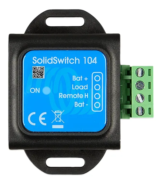 Comutator CC Victron Energy SolidSwitch 104, 70V/4A, negru - imagine 2