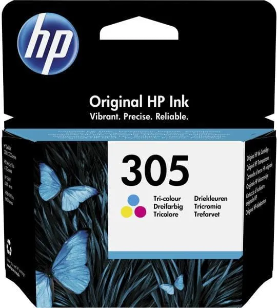 Cartuș Cerneală HP 305 Color Original 3YM60AE - imagine 2