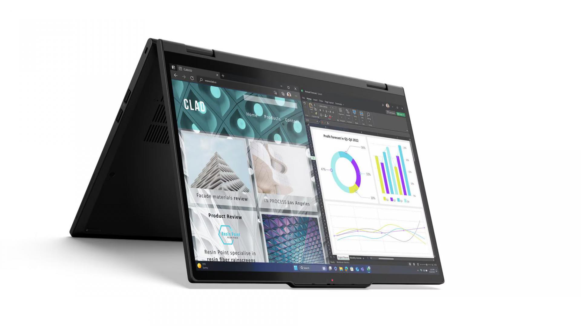 Laptop LENOVO ThinkPad T14s 2-in-1 Gen 1 Core Ultra 7 32GB 1TB SSD - imagine 9