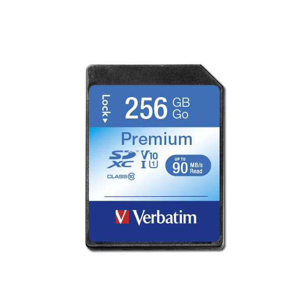 Card SD VERBATIM 44026 256GB Clasa 10