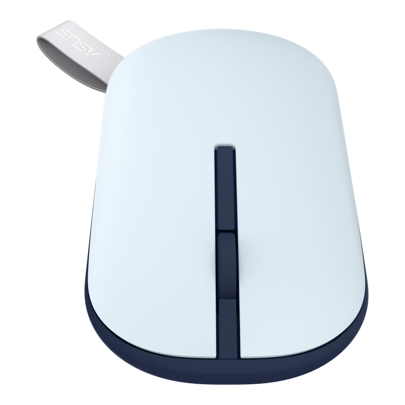 Mouse ASUS Marshmallow MD100 Wireless Albastru - imagine 4