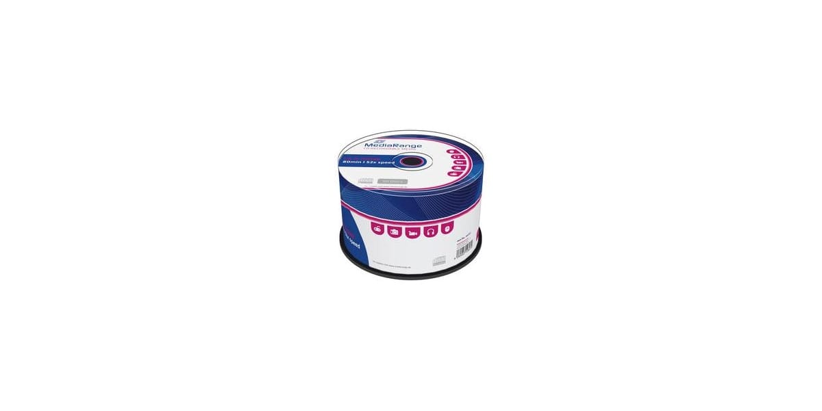 Disc CD-R MEDIARANGE MR207 700MB 52x Cake50