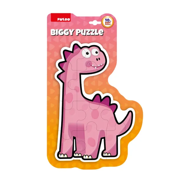 Puzzle PUEDO TOYS Maxi 10 Piese Roz
