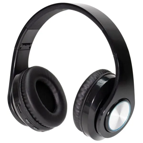 Căști SPACER SPBH-CRYSTAL-RGB Wireless Bluetooth 5.0 Negru