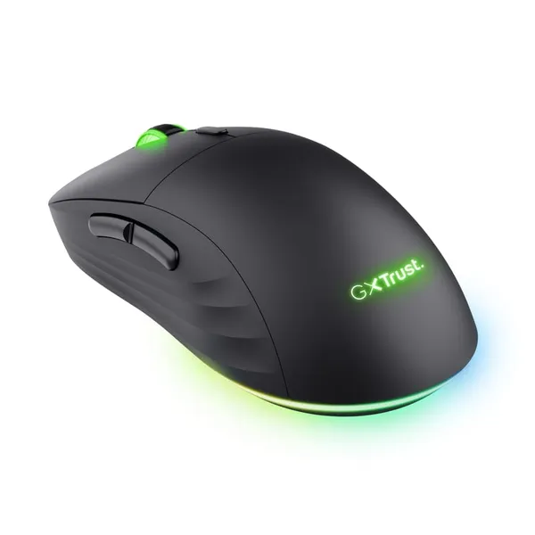 Mouse Wireless TRUST GXT 927 Redex+ 25600 DPI RGB Negru - imagine 3