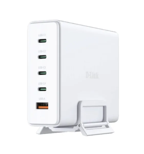 Încărcător Rețea D-LINK DCF-241 240W GaN 4 Porturi USB-C Alb