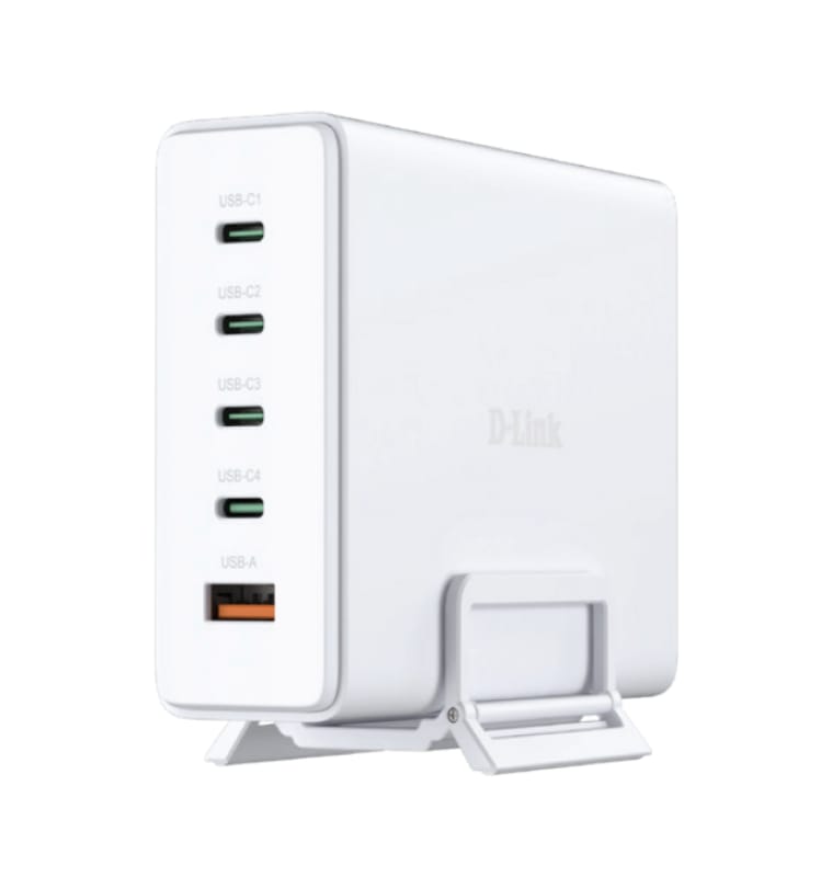 Încărcător Rețea D-LINK DCF-241 240W GaN 4 Porturi USB-C Alb