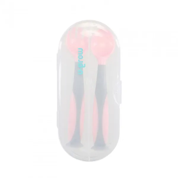 Set Linguriță și Furculiță U-GROW Roz UG-218PK - imagine 2