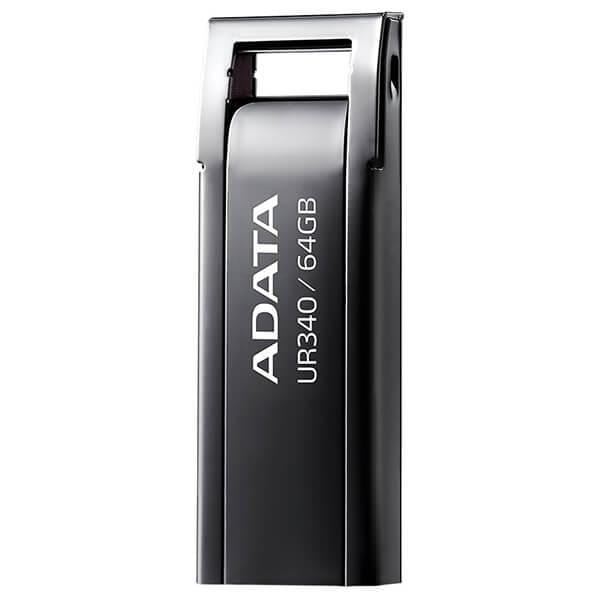 Memorie USB ADATA UR340 64GB USB 3.2 Negru Metalic