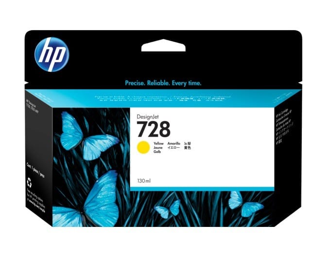 Cartuș Cerneală HP F9J65A 130 ml Yellow Original