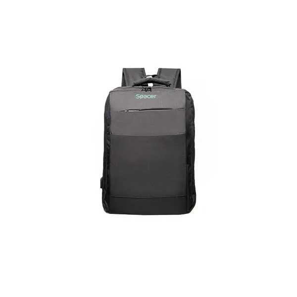 Rucsac SPACER New York 17 inch Waterproof Negru SPBP-NEW-YORK-BK - imagine 2