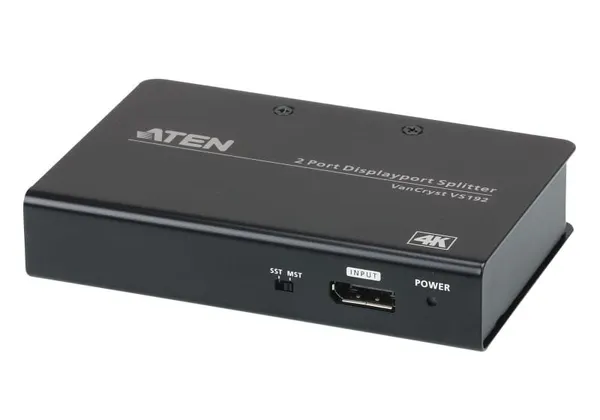 Splitter ATEN VS192-AT-G 2x DisplayPort 4K Negru