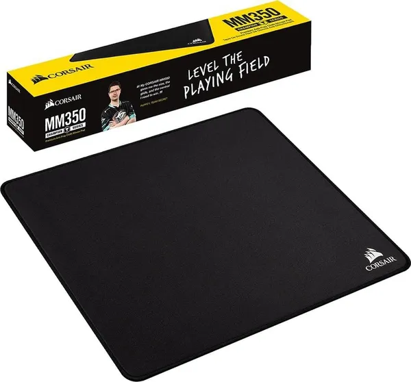 Mousepad Gaming CORSAIR MM350 Champion Series Medium Negru - imagine 1