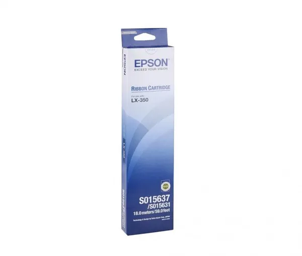 Ribbon EPSON S015637 Negru Original - imagine 2
