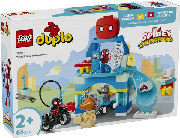 Set Construcție LEGO 10464 Sediul Echipei lui Păienjenel - imagine 2