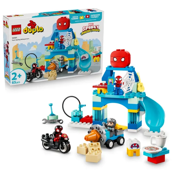 Set Construcție LEGO 10464 Sediul Echipei lui Păienjenel - imagine 4