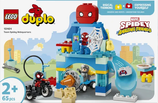 Set Construcție LEGO 10464 Sediul Echipei lui Păienjenel - imagine 3
