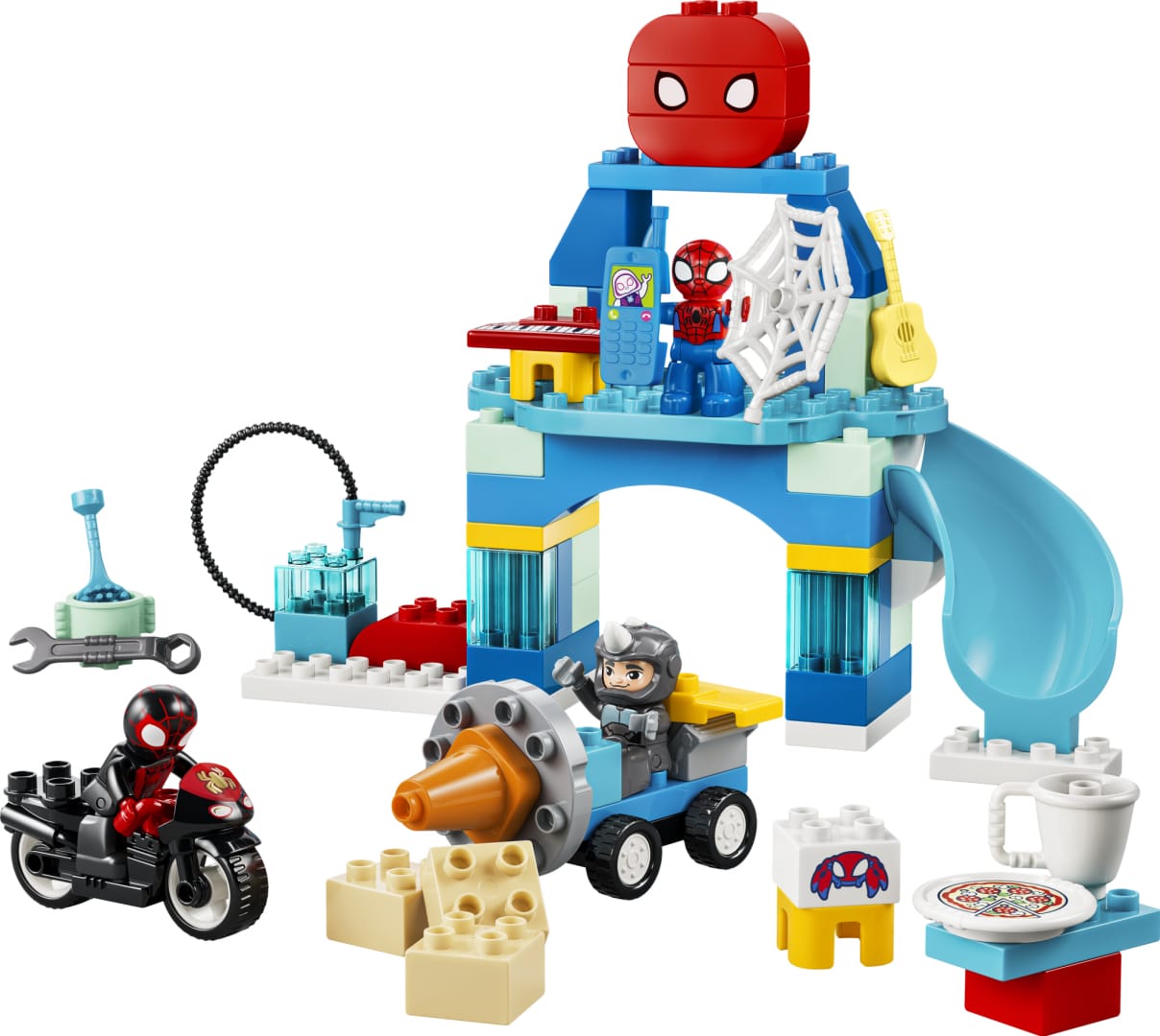 Set Construcție LEGO 10464 Sediul Echipei lui Păienjenel