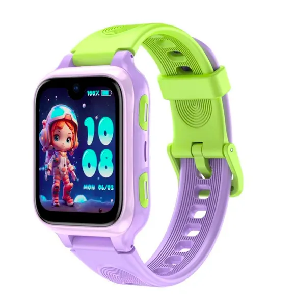Smartwatch LAGENIO K9 pentru Copii 40 mm Mov 4G GPS SOS - imagine 3