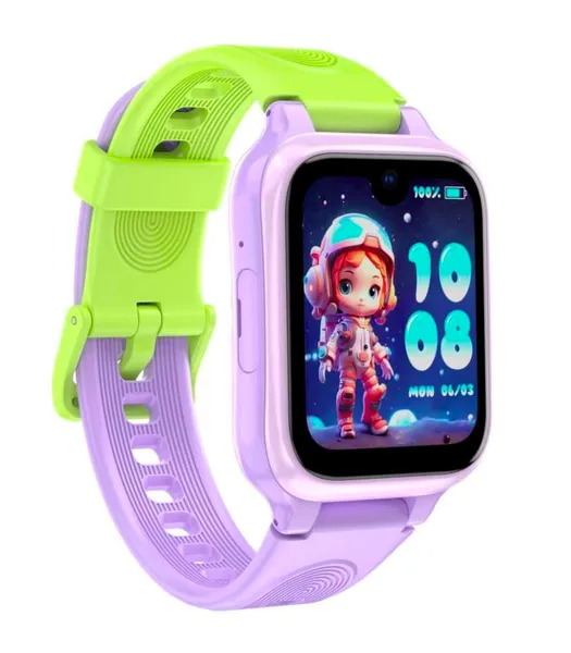 Smartwatch LAGENIO K9 pentru Copii 40 mm Mov 4G GPS SOS - imagine 2