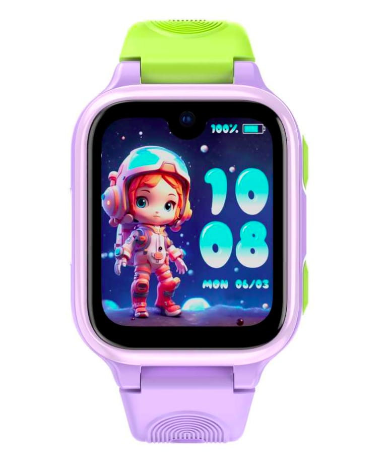 Smartwatch LAGENIO K9 pentru Copii 40 mm Mov 4G GPS SOS