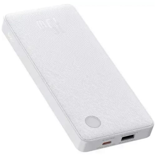 Baterie Externă BASEUS Airpow Lite 10000mAh 15W Alb