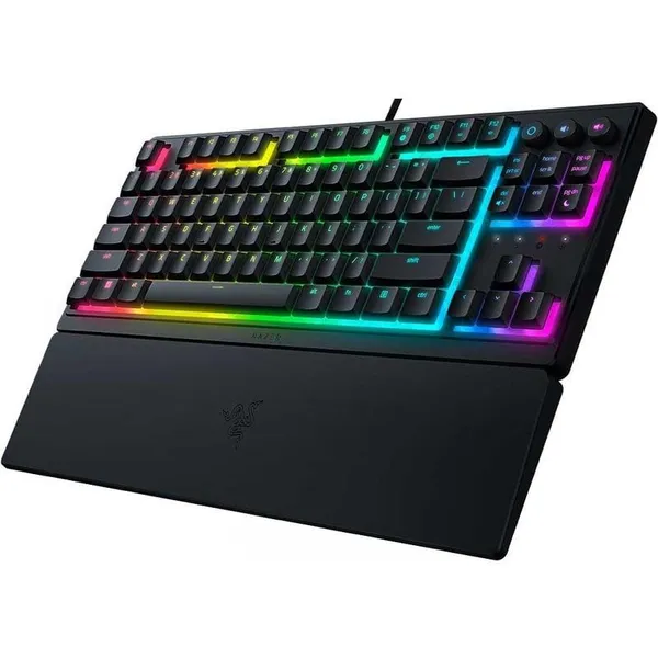 Tastatură Gaming RAZER Ornata V3 Tenkeyless Mecha-Membrane RGB Negru - imagine 3