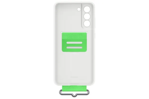 Husă telefon SAMSUNG Galaxy S21 FE Silicone Cover Albă