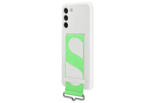 Husă Telefon SAMSUNG Galaxy S21 FE Silicone Cover Albă EF-GG990TWEGWW - imagine 3