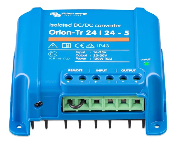 Convertor DC/DC VICTRON ENERGY Orion-Tr 24/24 5A 120W Izolat - imagine 2