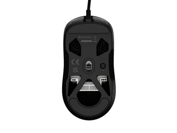 Mouse Gaming GENESIS Krypton 660 12000 DPI RGB USB Negru - imagine 9
