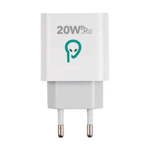 Încărcător Rețea SPACER 2x USB Type-C PD 20W SPAR-TYPECQ-02 - imagine 3