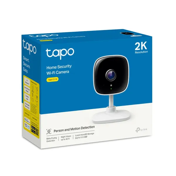 Cameră de supraveghere TP-LINK Tapo C110 Wireless HD 3MP - imagine 5