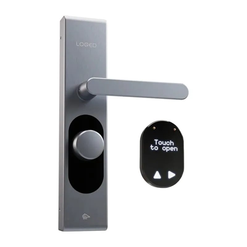 Încuietoare Inteligentă SHELLY LOQED Touch Smart Lock WiFi/BT Argintiu
