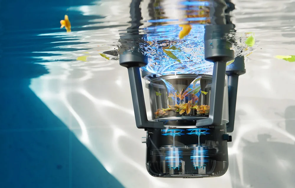 Robot curățare piscine BUBLUE F10 wireless 50m² - imagine 7