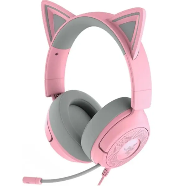 Căști Gaming RAZER Kraken Kitty V3 X Roz
