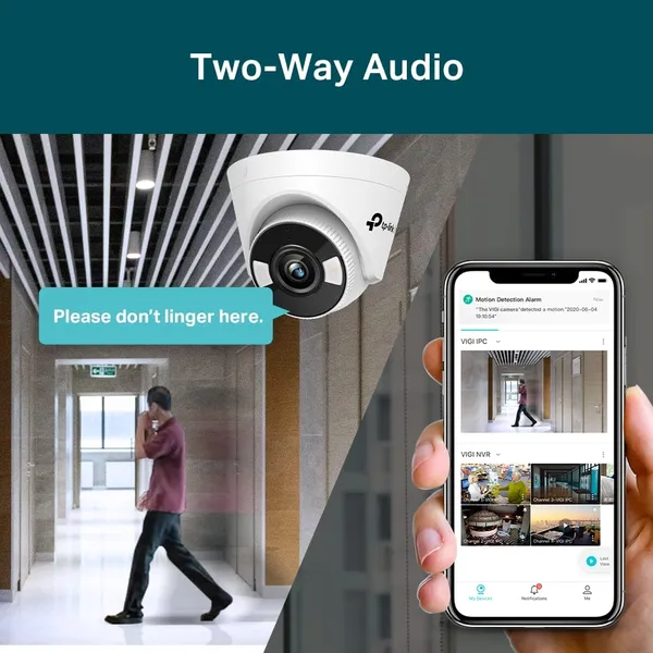Cameră de supraveghere TP-LINK VIGI C450 5MP 4mm Interior - imagine 10