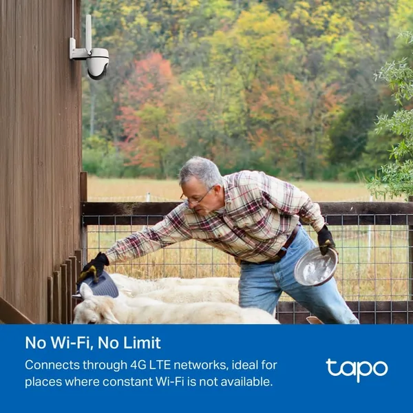 Cameră de supraveghere TP-LINK Tapo C501GW 4G LTE Pan/Tilt Exterior - imagine 4