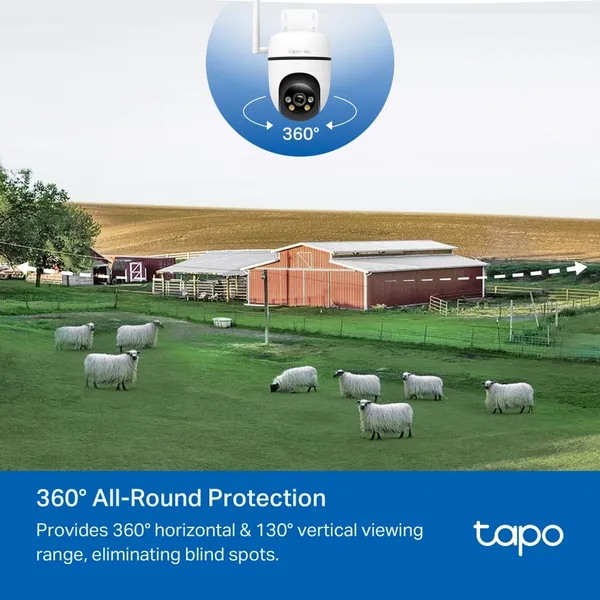 Cameră de supraveghere TP-LINK Tapo C501GW 4G LTE Pan/Tilt Exterior - imagine 5