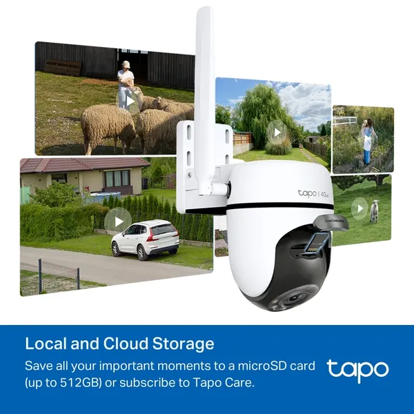Cameră de supraveghere TP-LINK Tapo C501GW 4G LTE Pan/Tilt Exterior - imagine 9