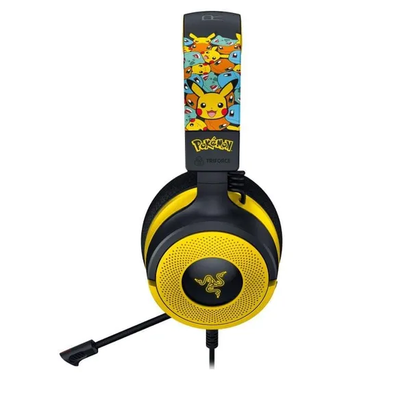 Căști Gaming RAZER Kraken V4 X Pokémon Wired Negru - imagine 2