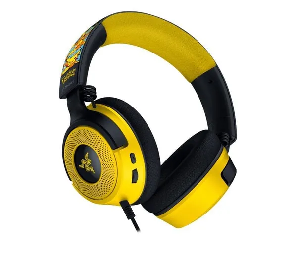 Căști Gaming RAZER Kraken V4 X Pokémon Wired Negru - imagine 3