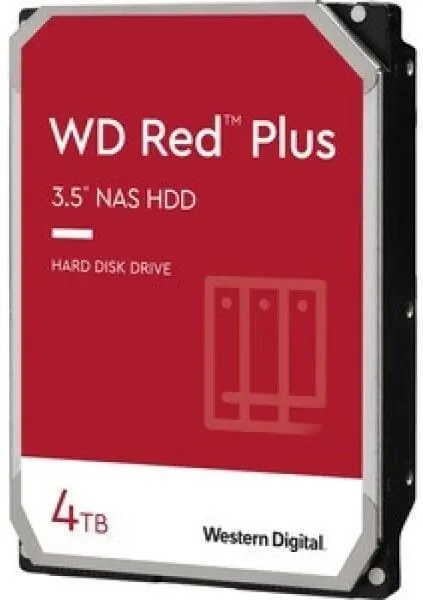 HDD NAS WD Red Plus 4TB 5400 RPM SATA - imagine 2