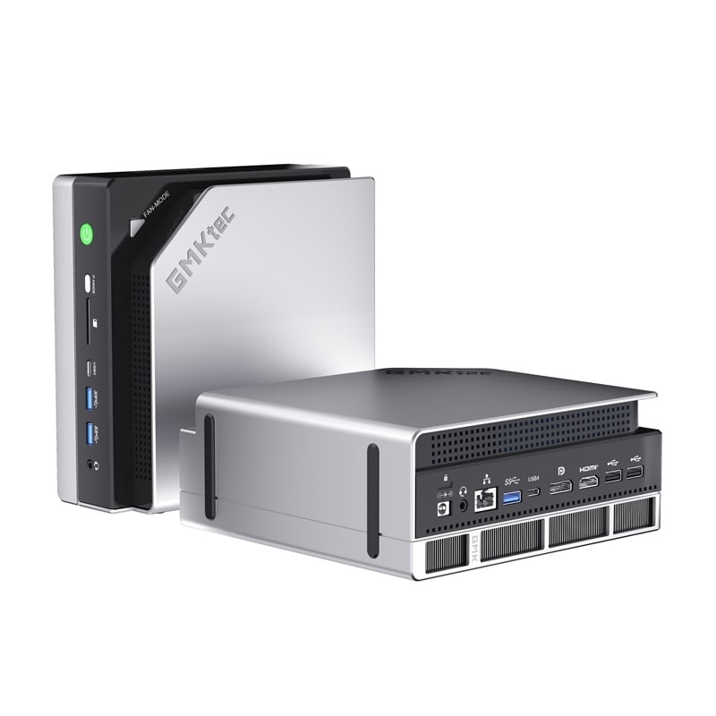 Mini PC GMKTEC EVO-X2 AMD Ryzen AI Max+ 395 128GB RAM 2TB SSD Win 11 Pro - imagine 4