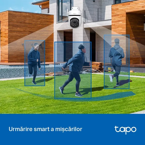 Camera IP Exterior TP-LINK Tapo C520WS 2K QHD 360° IP66 - imagine 10