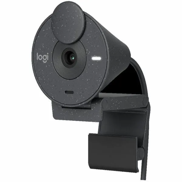 Webcam LOGITECH Brio 300 Full HD Off-White - imagine 7